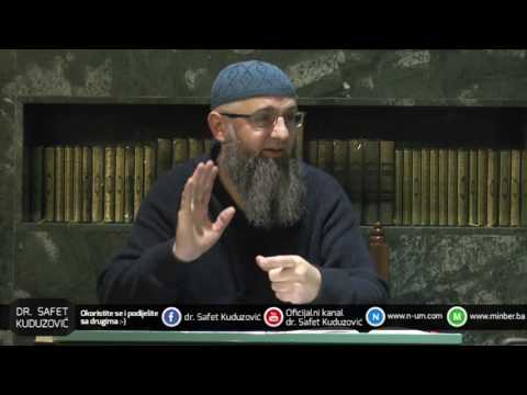 Mali grijesi su poštari velikih grijeha_dr. Safet Kuduzović