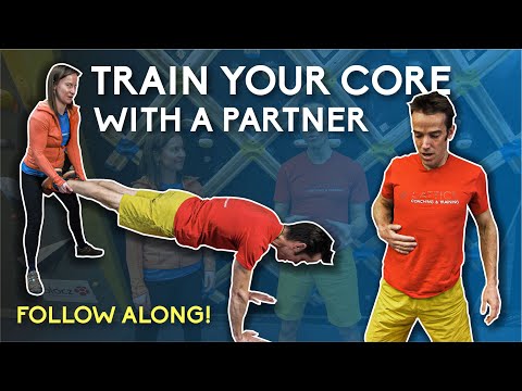 Core Training With a Partner!