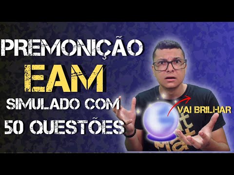 SIMULADO PREMONIÇÃO EAM( APRENDIZ DE MARINHEIRO) COM TODAS AS MATÉRIAS !!!