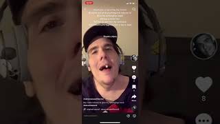 Steven telling his Followers to email his ex