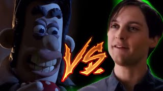 Bully Maguire vs Victor from Wallace and Gromit: The Curse of the Were-Rabbit
