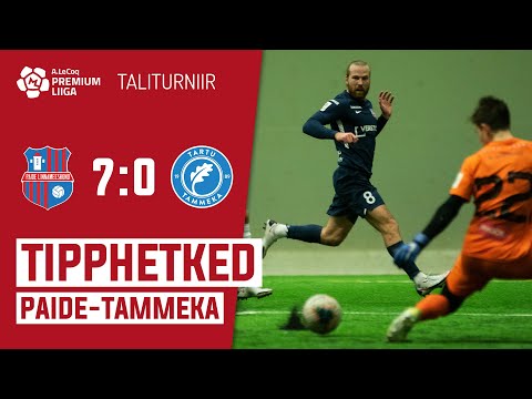 Taliturniir 2021: Paide Linnameeskond - Tartu JK Tammeka 7:0 (2:0)