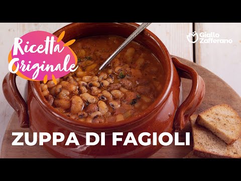 ZUPPA DI FAGIOLI - AVVOLGENTE E SAPORITA💚🌿🥄