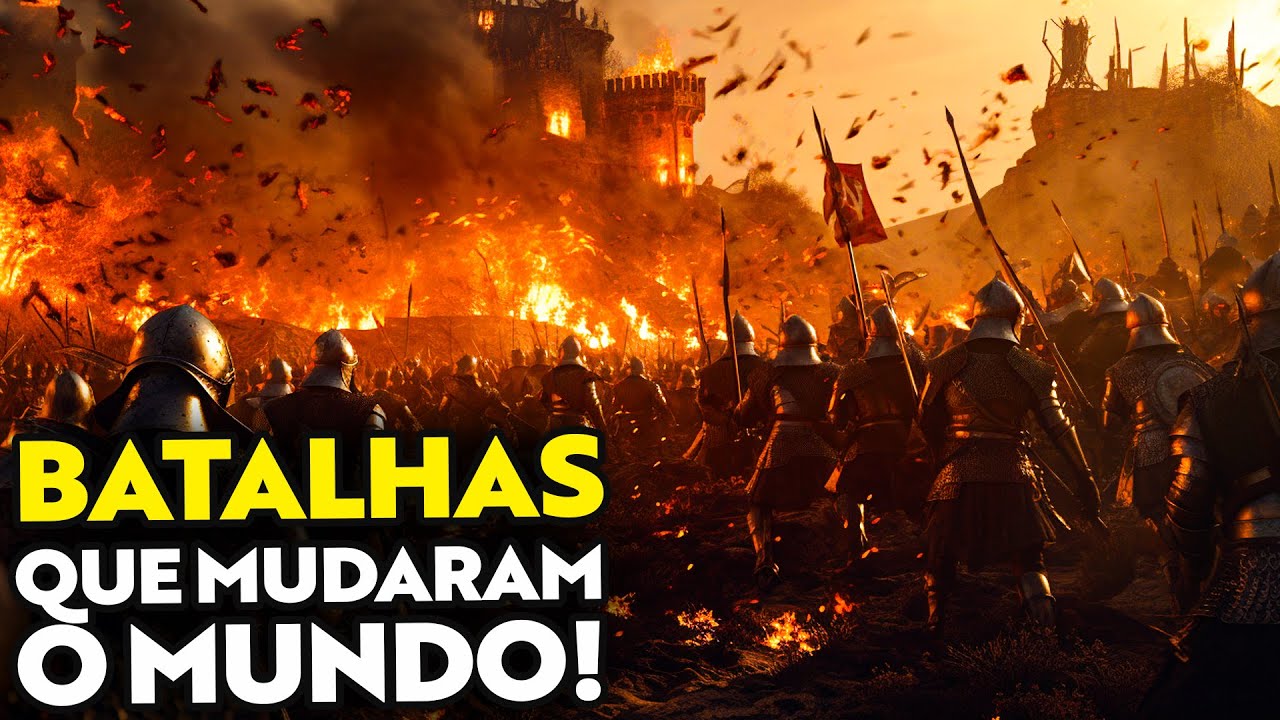 9 BATALHAS MEDIEVAIS QUE MUDARAM O MUNDO