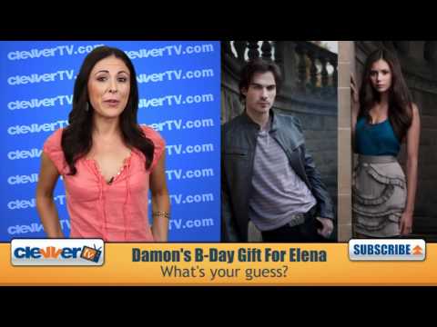 Damon's Birthday Gift For Elena On 'The Vampire Diaries'