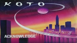 Italo Disco KOTO - Acknowledge Single Version Vinyl 12"