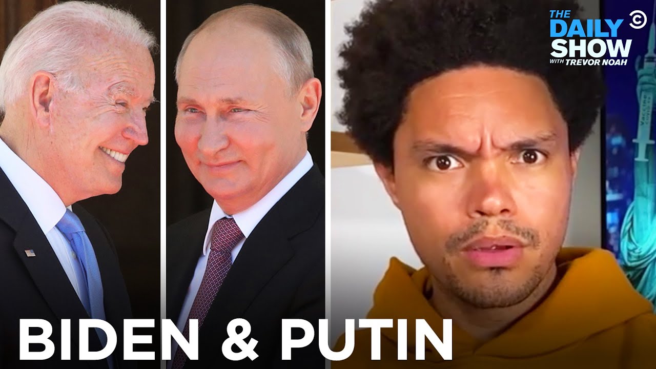 Bidenâ€™s Grim Meeting with Putin | The Daily Show - YouTube
