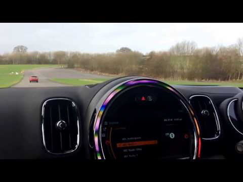 New MINI Countryman on Donnington Park handling circuit- Ocean MINI Tv.