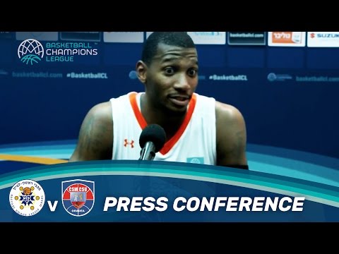 Maccabi Rand Media v CSM CSU Oradea - Press Conference - Basketball Champions League