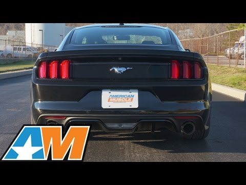 2015-2017 Mustang EcoBoost MBRP Exhaust Sound Clip Race Catback w/ Y-Pipe Review & Install