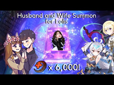 [Epic 7] Designer Lilibet Summons - Husband and Wife Summoning Part 1 - 6000 mystics!