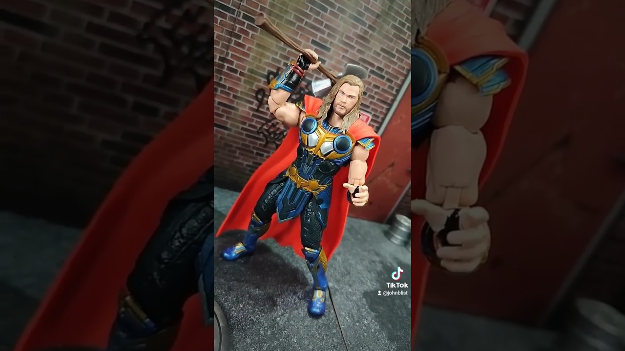 Custom Marvel Legends Thor Love And Thunder TUTORIAL #marvellegends #hasbro  #thorloveandthunder