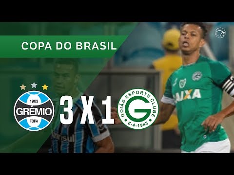 GRÊMIO 3 X 1 GOIÁS - 09/05 - COPA DO BRASIL 2018