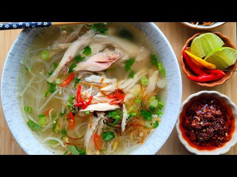Rotisserie Chicken Glass Noodle Soup