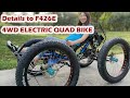 All Details on TrikExplor 4×4 Fat Tire Quad Bike