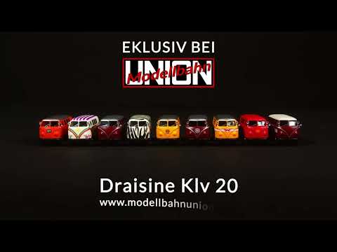 Draisine Klv 20 Modellbahn Union Exklusiv - Spur H0 1:87