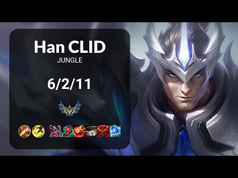 Han Clid Jarvan IV vs Kha'Zix JUNGLE - KR  Patch 13.16