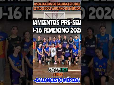 ENTRENAMIENTO U-16 FEMENINO Mérida