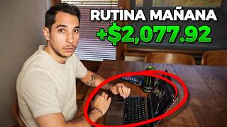 Esta ABURRIDA Rutina de Trading de MAÑANA me ha Hecho RENTABLE