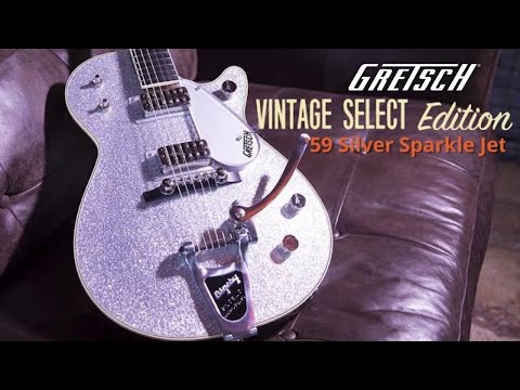 Gretsch G6129T-59 Vintage Select '59 Silver Jet & G6128T-59 '59 Duo Jet  | Gretsch Guitars