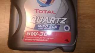 Total Quartz INEO ECS 5W-30 4 л - відео 1