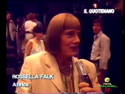 Rossella Falk, piccolo omaggio alla grandissima attrice in una breve intervista sul Teatro nel 1994