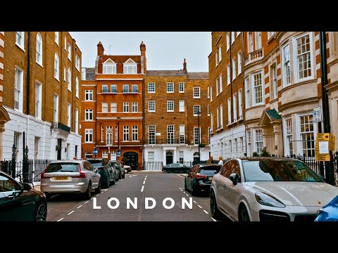 Marylebone | Walking the Most Expensive Streets of London | London Walking Tour