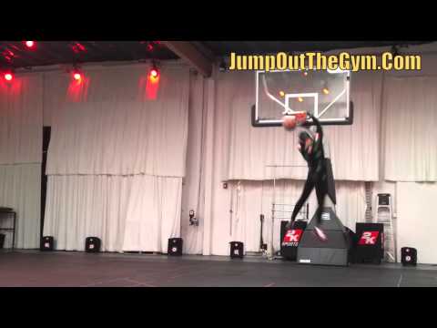 CRAZY "Vertical Jump" NBA 2K Behind The Scenes Dunks "Carlos Smothers"