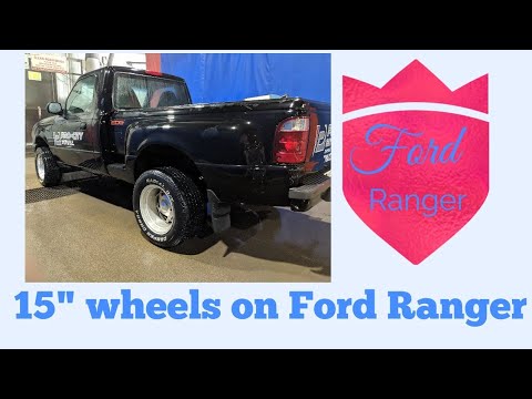 Installing 15 inch old school rims to a 2003 Ford Ranger