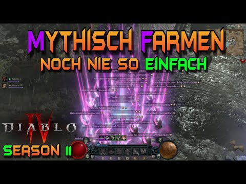 Diablo 4 Season 11 ** BRILLIANT ** Farming Mythic Items has NEVER been this fast and easy!