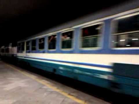 Rombo di Reostati - la partenza da Roma dell'EXP 951 per Lecce