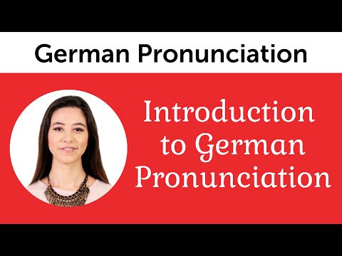 Introduction to Perfect German Pronunciation