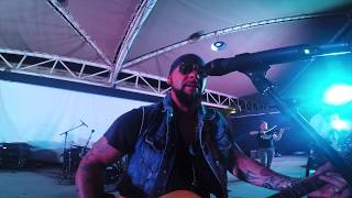 Jared Blake Performing for Troops at Al Dhafra Air Base