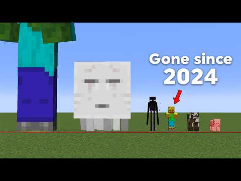 Every Mob Mojang Added (and removed) in Minecraft
