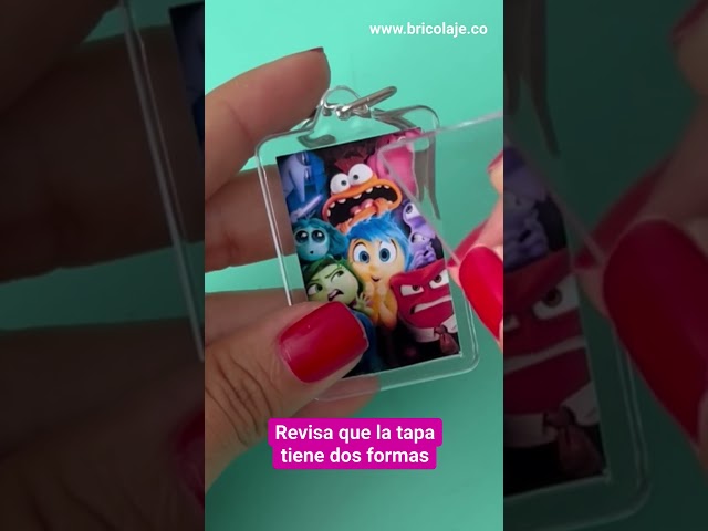 Vídeo relacionado con Llavero con Foto Personalizado Doble Cara | Llavero Metálico con Tapa Acrílica | Regalos personalizados con foto | Llaveros para el Día del Padre, Día de la Madre, San Valentín, Amigos (Corazón)