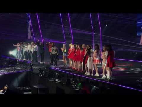 The Ending of HallyuPopFest Singapore 2019 190525 GWSN,N.FLYING, OH MY GIRL, NU'EST, HYOLYN & WINNER