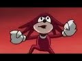 Sonic Underground Knuckles Cliff Scene