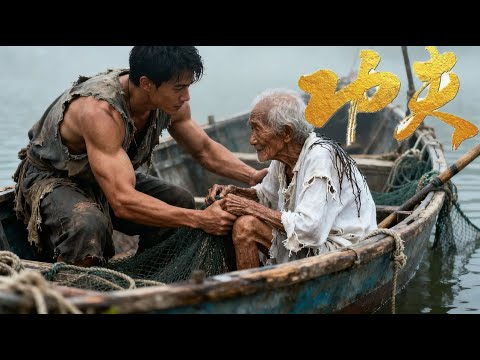 Kung fu film! A fisherman saves an old man—who's the Sword God and teaches him supreme sword skills!