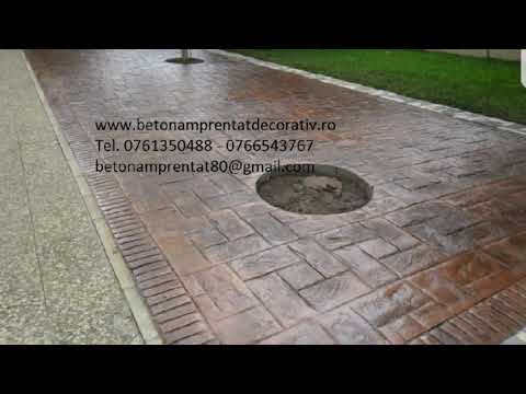 Beton Amprentat Slatina de Mureș - Arad Tel.0761350488 -0766543767