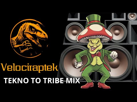 Velociraptek - Tekno to Tribe mix | Underground Tekno | Free Party
