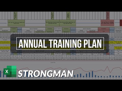 Strongman Annual Training Plan Walkthrough in Excel | CSCS Ch. 21 thumbnail