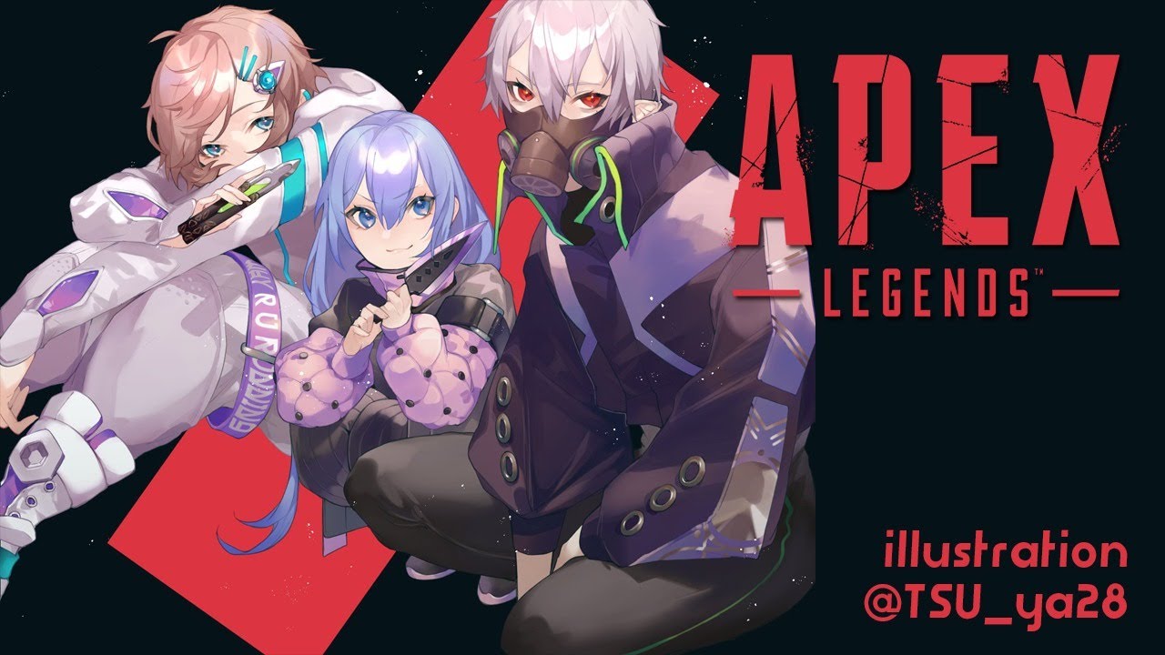 APEX|くろのわちーで久々に!少しだけど!【にじさんじ/叶】