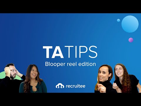 Recruitee video/presentation/materials