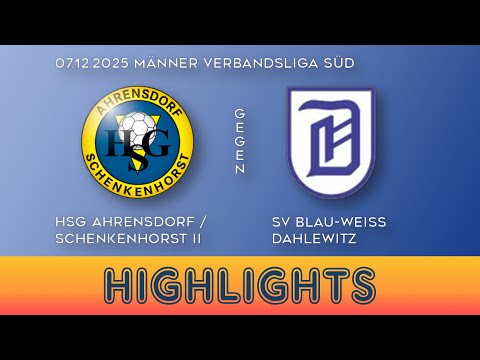 Highlights - VL M - HSG 2 gg. SV Blau-Weiß Dahlewitz