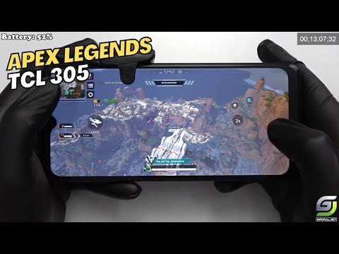 TCL 305 Test game Apex Legends Mobile APM | Helio A22