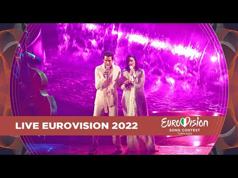Laura Pausini & Mika - Interval Act Eurovision 2022 - Fragile & People have the power HD