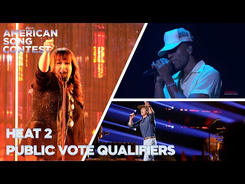 American Song Contest (Heat 2) - Semi-final qualifiers announcement
