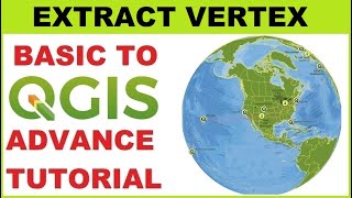 Download the video "QGIS Beginning to Advanced Tutorial #37 How to Extract Vertices in QGIS I Extract Vertex in QGIS"