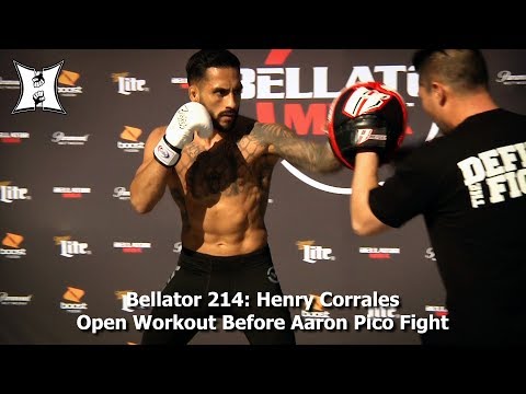 Bellator 214: Henry Corrales Open Workout Before Aaron Pico Fight