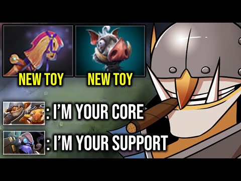 TECHIES TRY NEW TOYS FROM ICEFROG!! - Tinker Best Support Hero in 7.30?